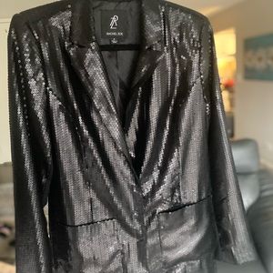 Rachel Zoe sequin Jacket